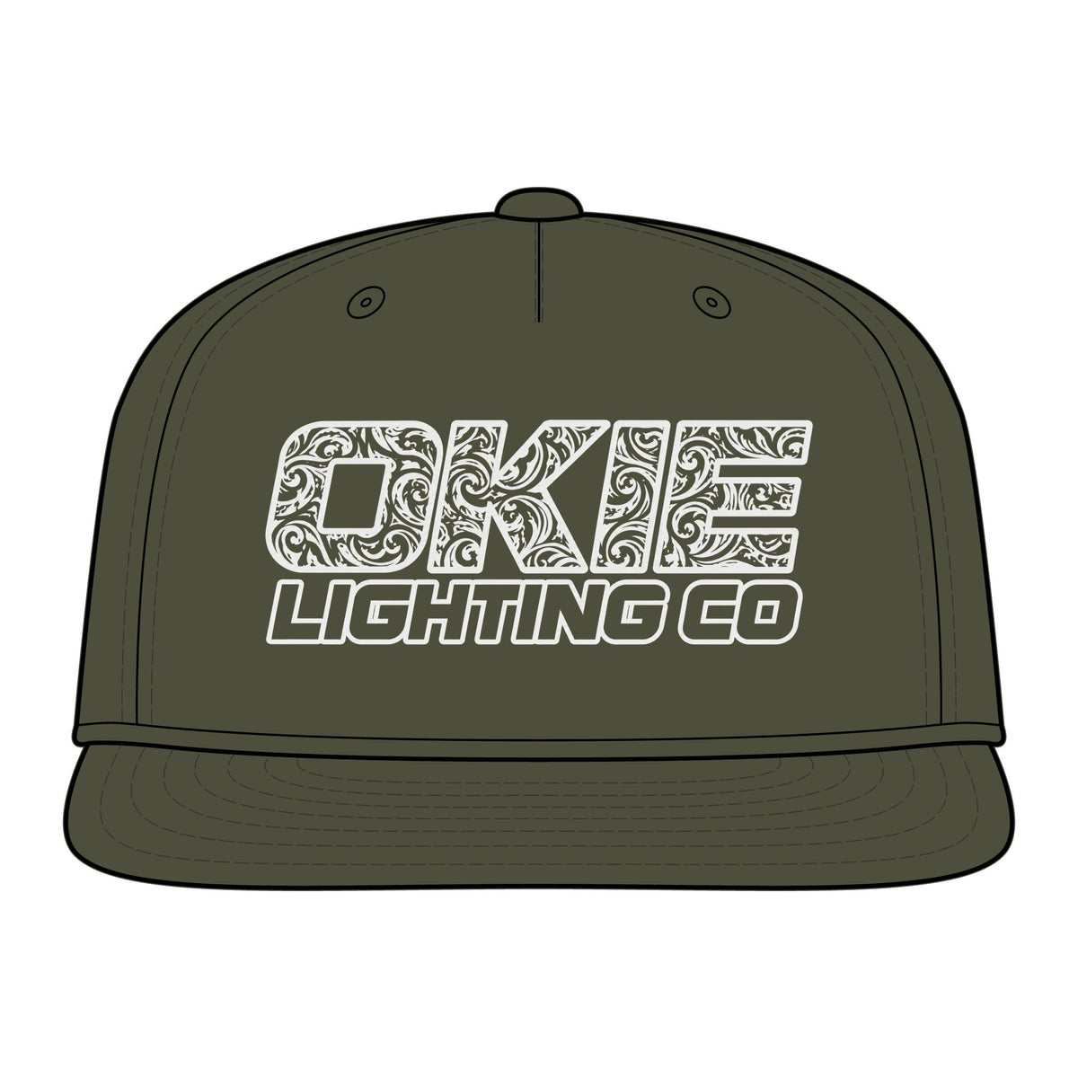 Tooled Leather Logo Hats