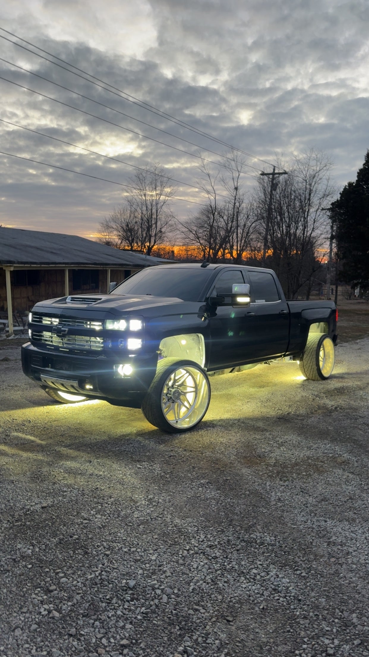 Pure White Wheel Lights