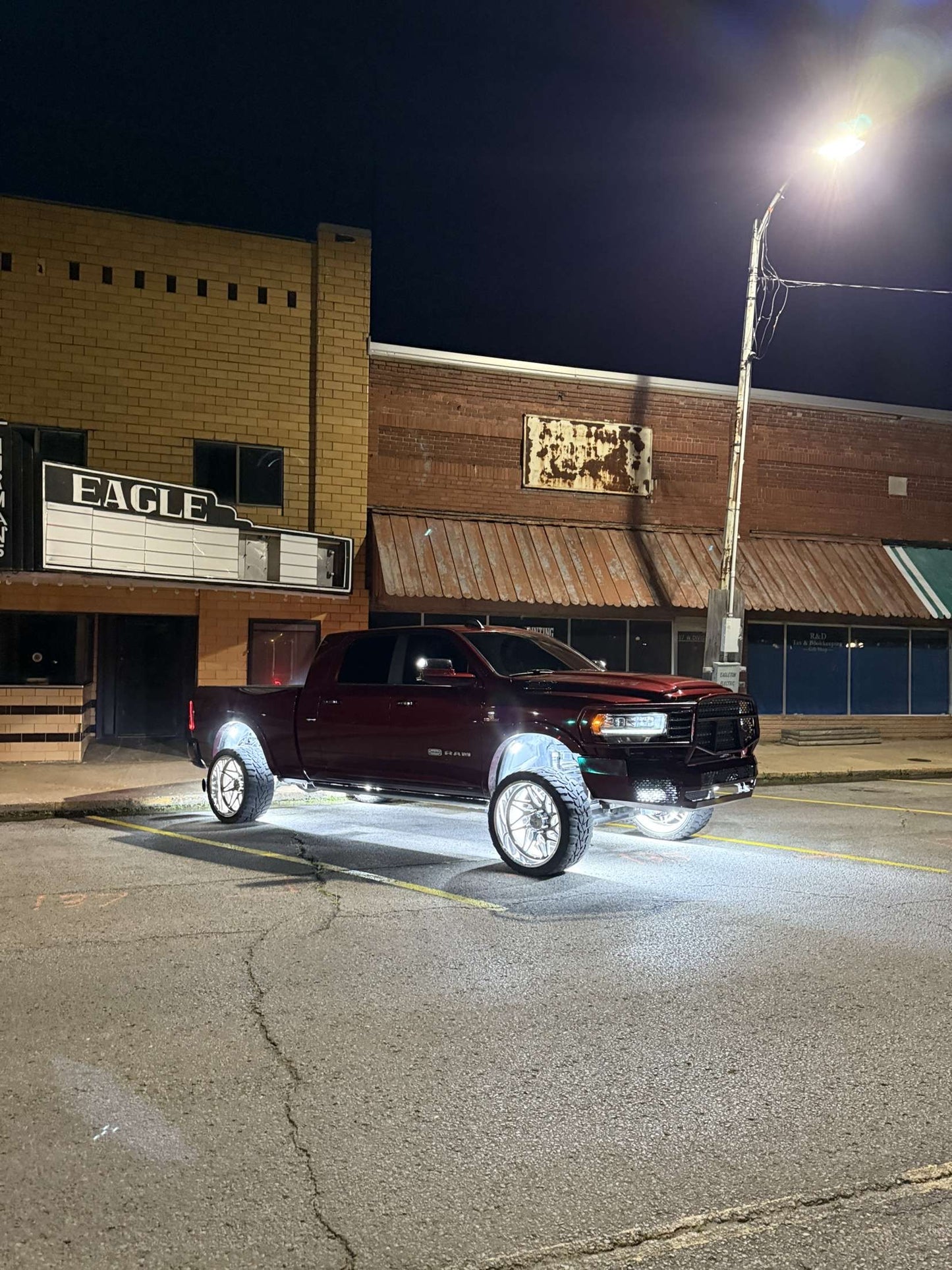 Pure White Wheel Lights
