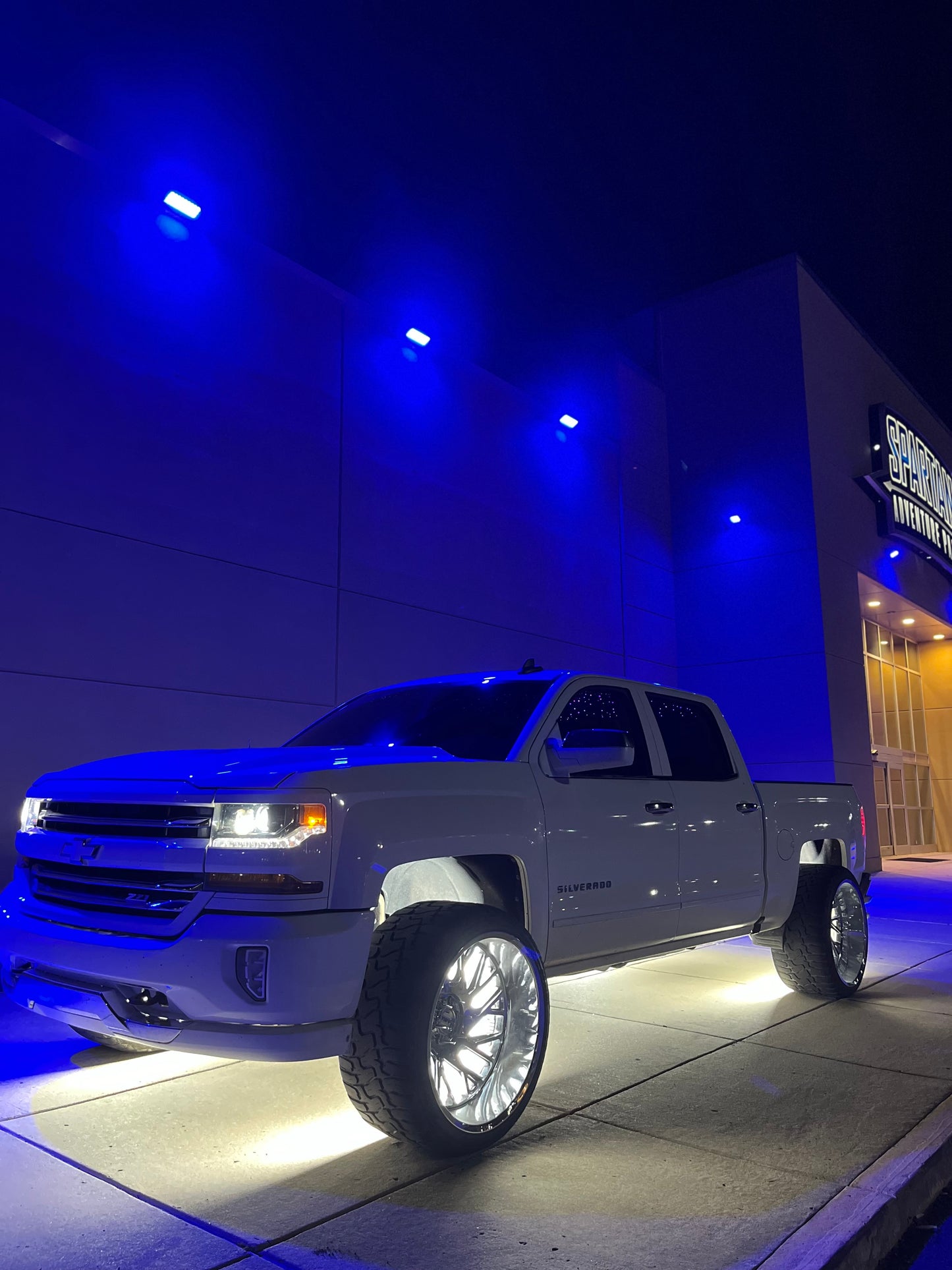 Pure White Wheel Lights