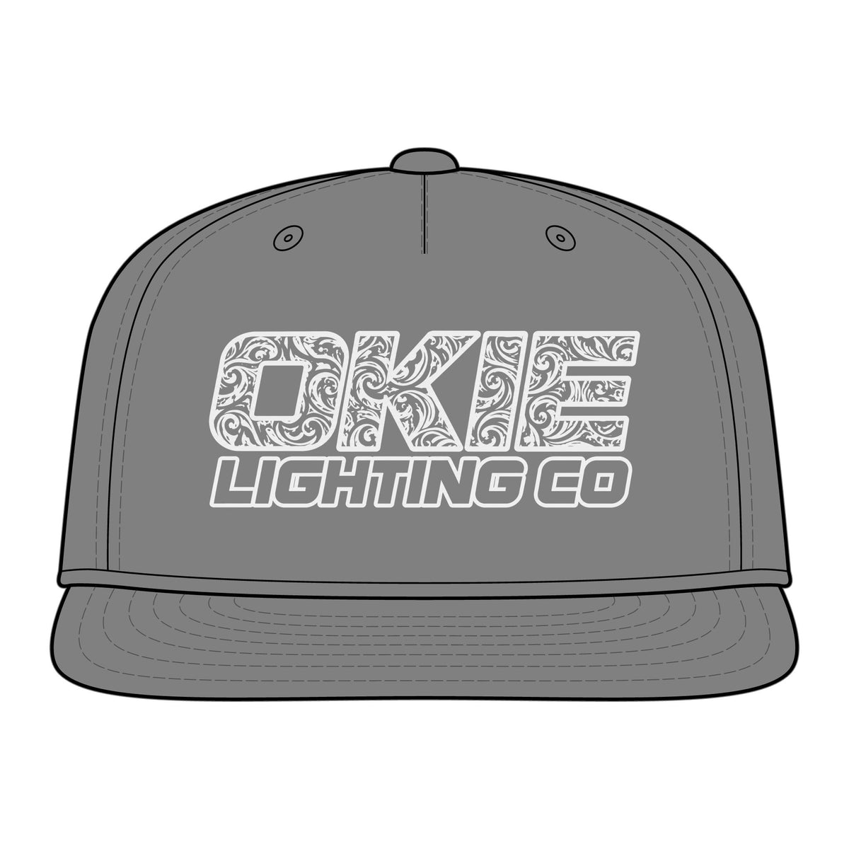 Tooled Leather Logo Hats