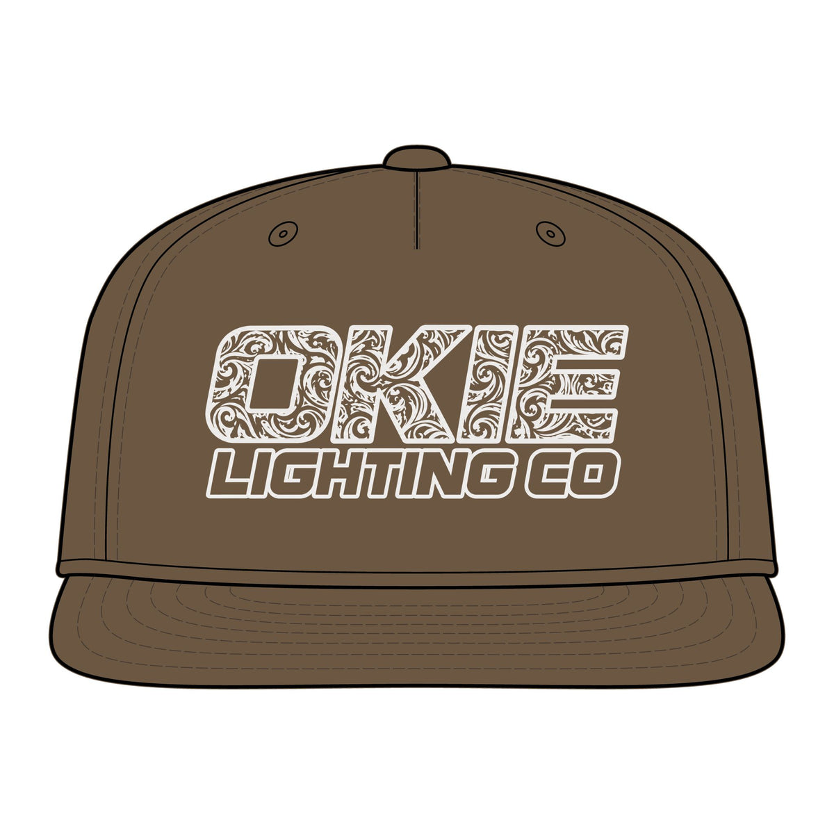 Tooled Leather Logo Hats