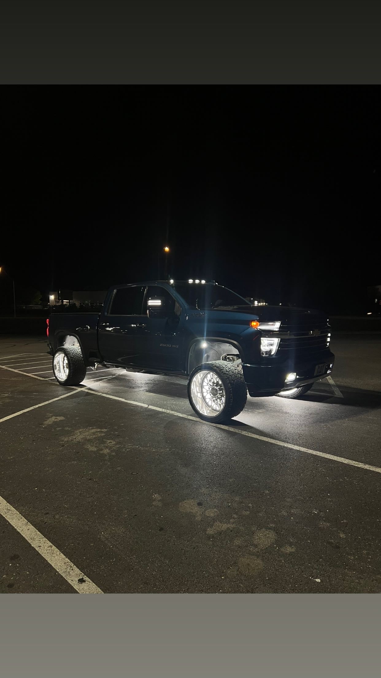 Pure White Wheel Lights
