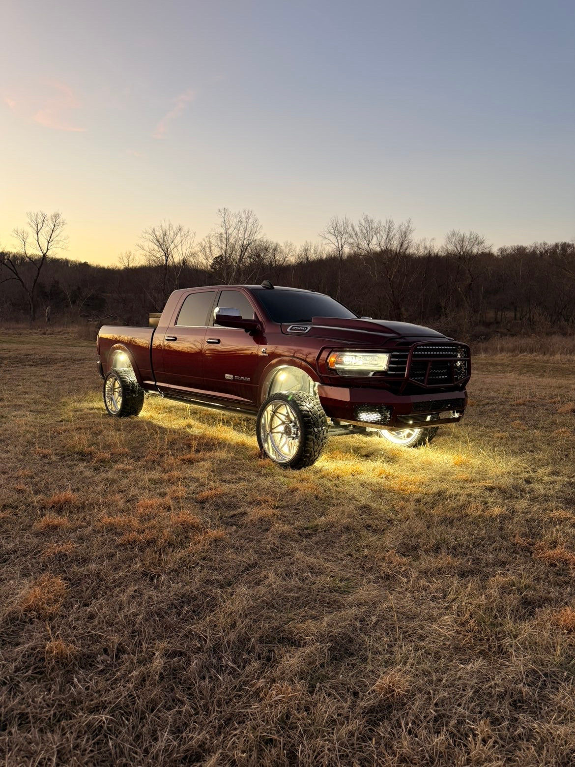 Pure White Wheel Lights