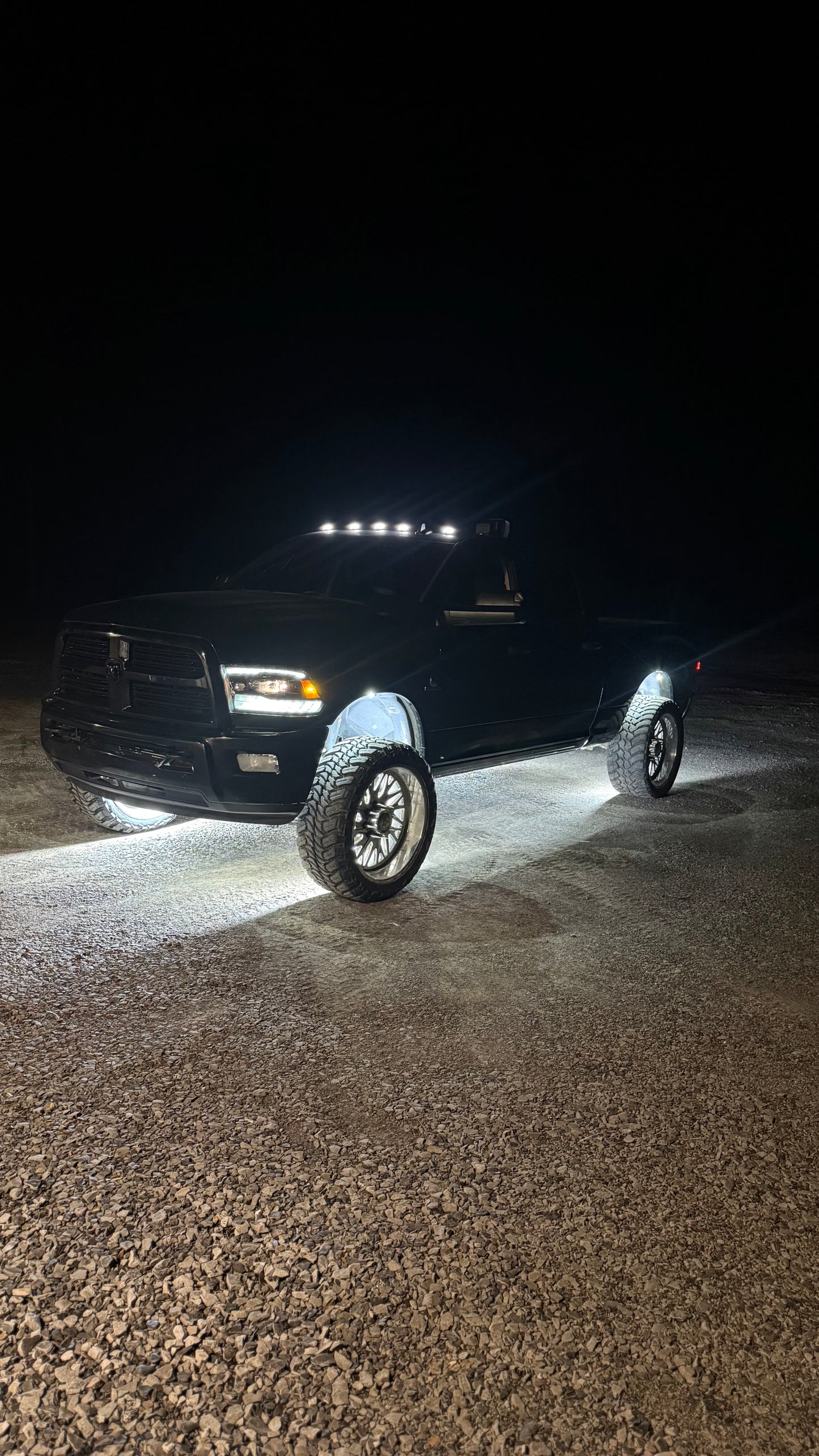 Pure White Wheel Lights