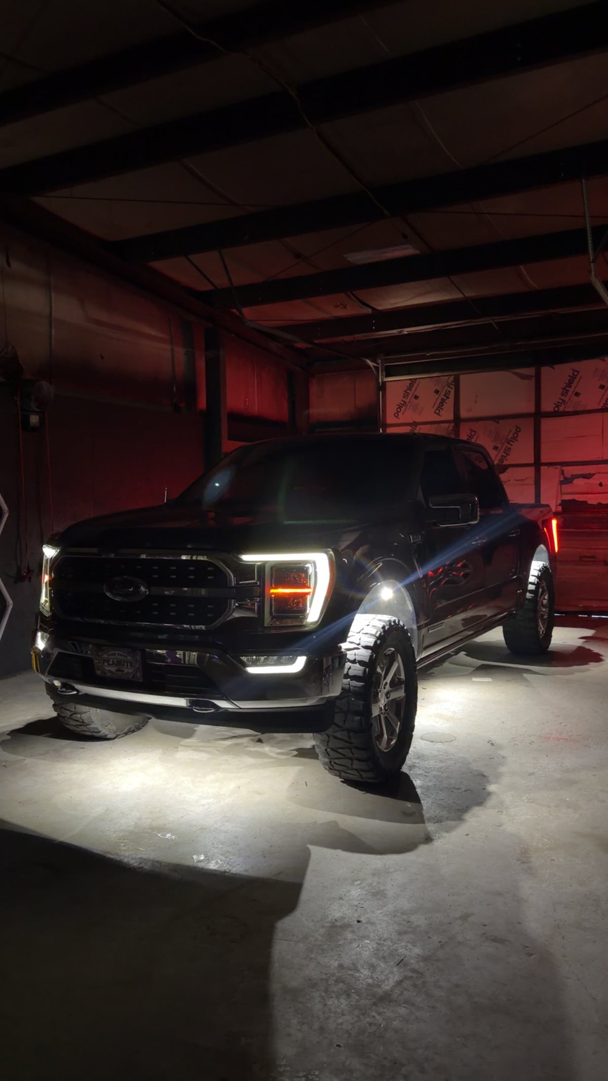 9 Chip Pure White LED Rock Lights